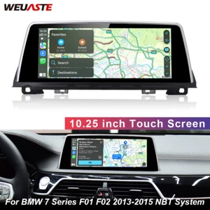 10.25'' Car Linux Screen Wifi Radio Player For BMW 7 Series F01 F02 2013-15 NBT - Picture 1 of 12