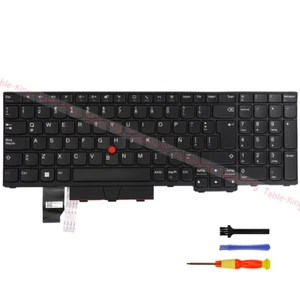 Latin America Spanish Non-Backlit Keyboard for Lenovo Thinkpad L15 Gen1 Gen2 - Picture 1 of 6