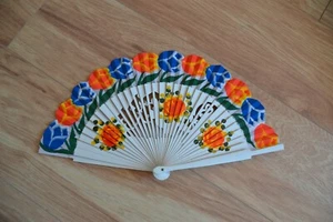 ღ Spanien Flamenco Fächer Handfächer Abanico 23 cm ღ - Bild 1 von 2