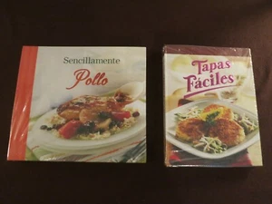 Spanish CookBook Lot of 2 100+ Recipes Brand NEW and SEALED - Foto 1 di 7