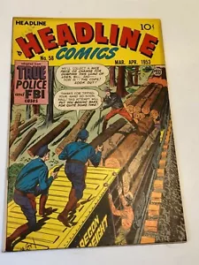 HEADLINE COMICS #58 GOLDEN AGE COMIC 1953 - Picture 1 of 11