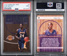 2010 Panini Absolute Memorabilia Kobe Bryant NBA Icons #9 282/399 PSA 9