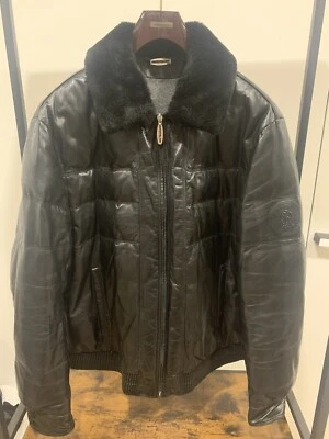 Stefano Ricci Lambskin Jacket Cashmere Lining Goose Down RRP $18,500 - Image 1 of 4