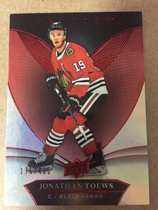 JONATHAN TOEWS 2018-19 Upper Deck Trilogy 176/425 Chicago Blackhawks