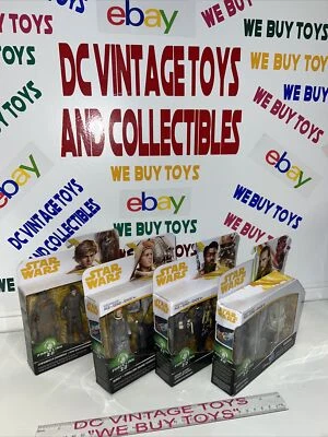 4 Star Wars FORCE LINK 2.0 Figure 2-Packs  Han Solo, Maul,  KESSEL, Lando,Rebolt - Image 1 of 4