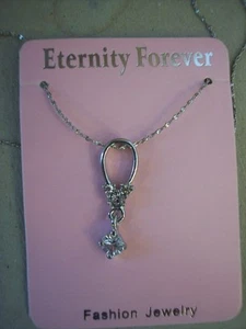 5 Eternity Forever Modeschmuck Halsketten verschiedene Anhänger 16 Zoll - Bild 1 von 1