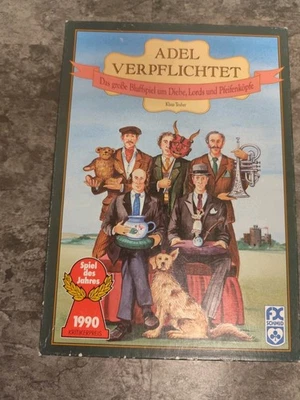 Adel verpflichtet - Spiel des Jahres 1990 - FX Schmid Verlag  - Bild 1 von 3