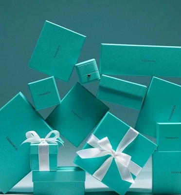 Tiffany & Co. 3 Pcs Gift Bag, Gift Box & Felt Pouch ~ Very Gently Used Condition - Image 1 of 4