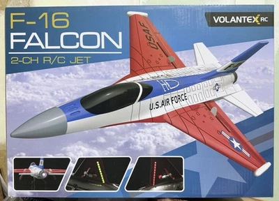 Volantex F16 Fighter 2.4G 2CH RC Airplane Remote Control - Image 1 of 3