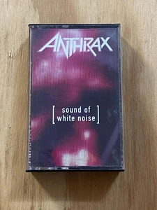 Anthrax - Sound of White Noise Cassette Tape Heavy Metal Rock Roll Vintage - Picture 1 of 7