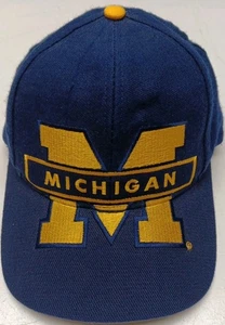 Vintage 1984 Signatures University Of Michigan Wolverines Embroider SnapBack Hat - Picture 1 of 8