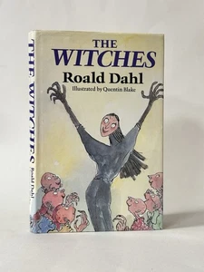 The Witches, Roald Dahl. 1983. 1st Edition, 11th Print in Quentin Blake DJ - Picture 1 of 3
