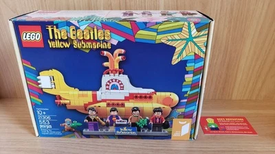 New, Sealed DISCOLORED BOX LEGO® Ideas Set 21306 - Yellow Submarine - Image 1 of 4