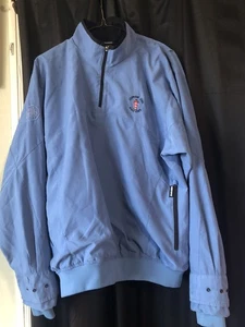 ZERO RESTRICTION M3 Windshirt Windstopper M3 1/4 Zip Golf Outerwear Blue Medium - Picture 1 of 8