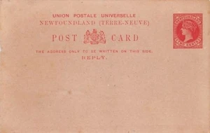 Postgeschichte - Neufundlands 2 Cents Post Card Reply - Ganzsache - Bild 1 von 1