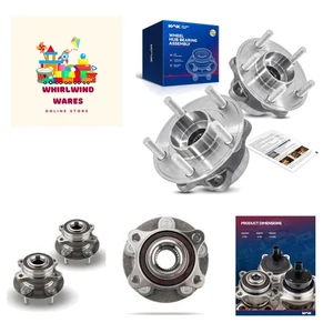512498 Pair Front/Rear Wheel Hub Bearing Compatible with 2013-2015 Lincoln MK... - Picture 1 of 10