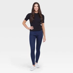 ASSETS by SPANX Womens Plus Regular Classic Fit Ankle Skinny Jeans Lightweight - Picture 1 of 15