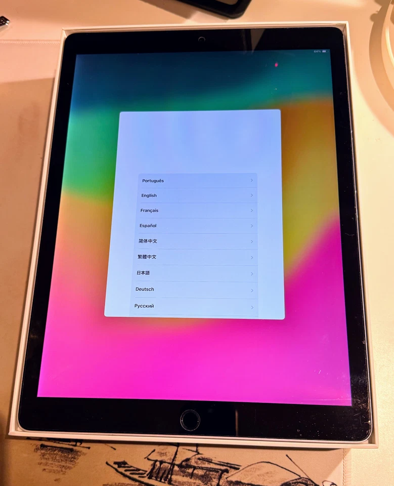 Apple iPad Pro 12.9-inch (2nd gen.) 64 GB, Wi-Fi, 12.9 in - EU Stock - Imagen 1 de 4