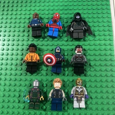 Lego Marvel Super Heroes Minifigures Lot and Accessories - Image 1 of 4