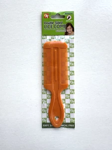 Double Sided Lice Comb with handle for Humans Dogs Cats Remove Nits Lice Fleas - Picture 1 of 5