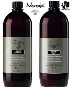 SHAMPOO MASCHERA MAGIC ARGAN OIL SECRET CAPELLI SECCHI E DANNEGGIATI 1000ML - Bild 1 von 3