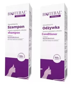 Biotebal anti hair loos set ,shampoo 200ml & conditioner 200ml - Picture 1 of 6