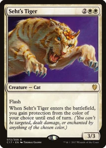 MTG Seht's Tiger  - Commander 2017 #72 - Picture 1 of 1