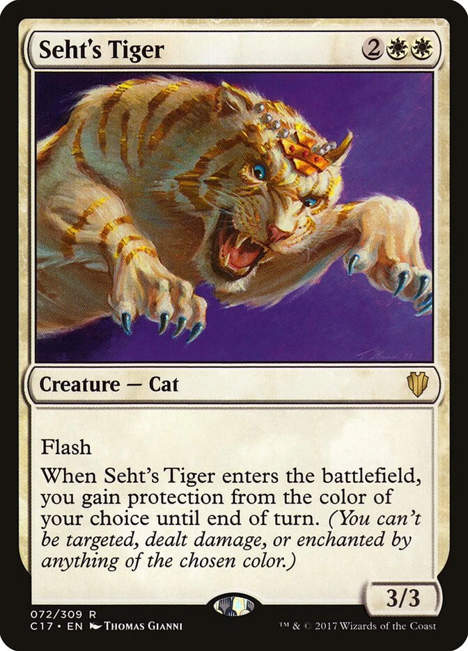 MTG Seht's Tiger  - Commander 2017 #72 - Image 1 of 1