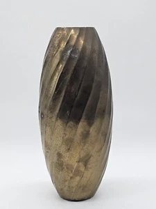 bronze vase made in India 9” Tall - Picture 1 of 4