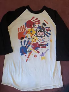 Vintage J. Geils Band T Shirt 1982 Freeze Frame World Tour Large Raglan. - Picture 1 of 3