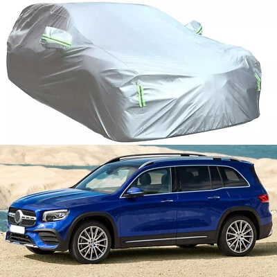Capa de carro completa 190" classe chuva resistente a UV impermeável para Mercedes Benz GLB GLC - Imagem 1 de 4