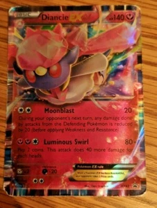Diancie EX XY43 Pokemon Karte 2015 Holo - Bild 1 von 2