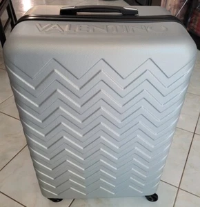 TROLLEY UNISEX "MARIO VALENTINO" ,VALIGIA,  argento - Foto 1 di 9