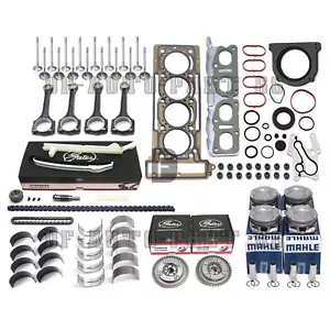 Engine Overhaul Pistons Gasket Kit For Mercedes-Benz 1.6T CLA200 A180 W176 M270 - Picture 1 of 18