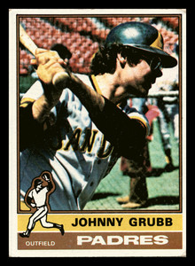 1976 Topps Johnny Grubb  San Diego Padres #422 Good