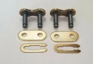 (2) 520 DX Schwerlast Master Glieder KMC KETTE Clip Stil - Bild 1 von 4