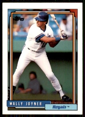 1992 Topps Traded Wally Joyner Kansas City Royals #59T - Image 1 of 2