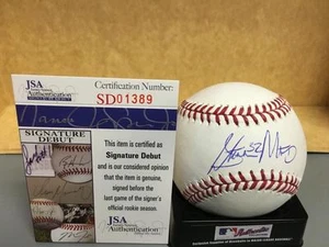 STEVEN STEVE MATZ NEW YORK METS 50TH SIGNATURE DEBUT M.L. SIGNED BASEBALL JSA SD - Picture 1 of 3