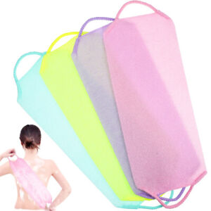  4 Pcs Body Wash Cloth Exfoliating Scrubber Back Towel Household