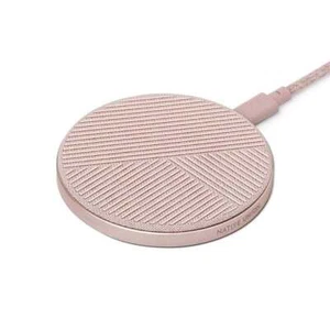 NEW - Official Native Union Drop Wireless Charger V2 Fabric Rose - Photo 1 sur 2