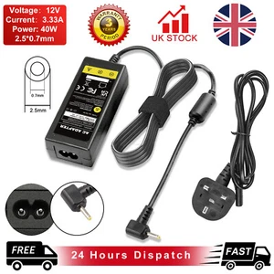 40W Laptop AC Adapter Charger for Samsung Chromebook 2 3 XE500C13 Supply Cord US - Picture 1 of 13