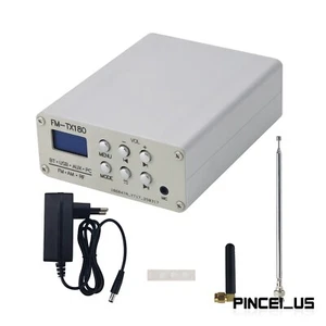 FM-TX180 75MHz-108MHz Bluetooth Stereo Nadajnik radiowy FM 0,96'' Ekran OLED - Zdjęcie 1 z 6