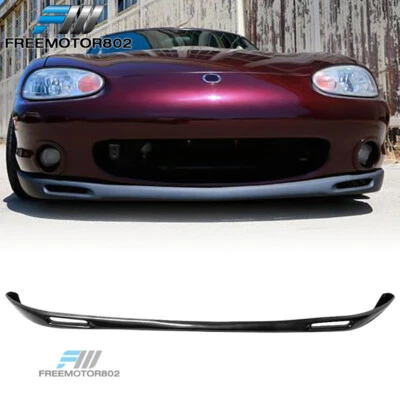 Kit divisor alerón labial parachoques delantero estilo OE para Mazda Miata 99-00 PU Foto 1 de 4