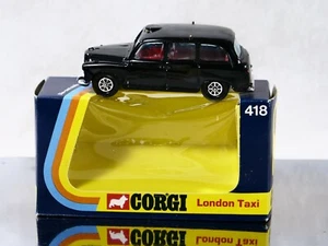 Corgi Gb N° 418 Taxi Cab Austin Londres Nuevo En Caja - Imagen 1 de 10