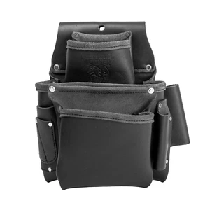 Occidental Leather UB5060 3 Pouch Pro Fastener Nails Screws Bag Ultra Black - Picture 1 of 8