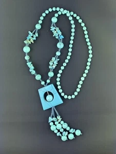 Iris & Lily London Turquoise& Amazonite Necklace Retail $109 - Picture 1 of 7