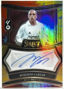 ROBERTO CARLOS #/25 AUTO TIE-DYE 2024-25 Panini LA LIGA SELECT REAL MADRID π₯π₯ - Picture 1 of 2