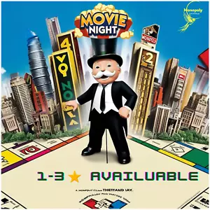 Mono_Poly_Go 1-5 Star Stickers & Cards - New Movie Night Album Collection ✨ - Picture 1 of 1