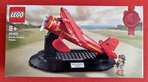 Lego 40450 Icons Amelia Earhart Tribute Plane Rare Limited Edition Retired NEW - Bild 1 von 3