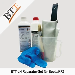 ⭐ BTT-LH Epoxidharz Reparatur-Set 0,6 kg, inkl. Werkzeug, GFK, Fliesen, Bootsbau - Bild 1 von 3